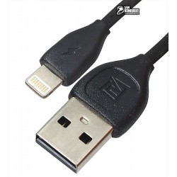 Кабель Lightning - USB, Remax Lightning RC-050i Lesu, черный