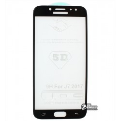 Загартоване захисне скло для Samsung J730 Galaxy J7 (2017), 3D Glass, 0,26 мм 9H