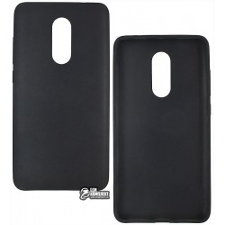 Чехол защитный для Xiaomi Redmi Note 4, резиновый, черный