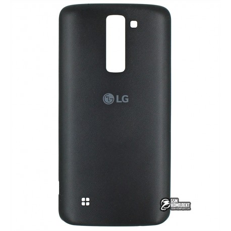 Задняя крышка батареи для LG K7 X210, K7 X210DS, черная