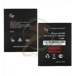 Аккумулятор BL3809 для Fly IQ458, IQ459, (Li-ion 3.7V 2500mAh) Аккумулятор BL3809 для Fly IQ458, IQ459, (Li-ion 3.7V 2500mAh)
