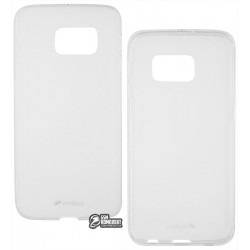 Чехол TPU Melkco Air PP для Samsung G925F Galaxy S6 EDGE, прозрачный + защитная пленка