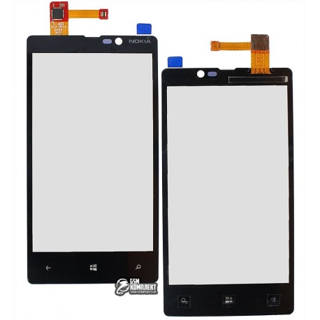 Тачскрин для Nokia 820 Lumia, черный