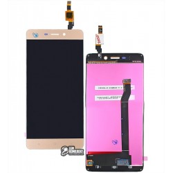 Дисплей для Xiaomi Redmi 4, золотистый, с сенсорным экраном, original (PRC)