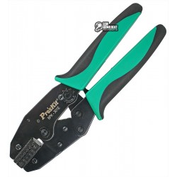 Кримпер для втулочных наконечников Pro'sKit 6PK-301E, 0.5 - 1.0 кв, мм, 1.5 - 2.5 кв, мм Кримпер для втулочных наконечников Pro'sKit 6PK-301E, 0.5 - 1.0 кв, мм, 1.5 - 2.5 кв, мм