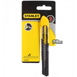 Нож канцелярский Stanley 9мм длинна 130мм (0-10-150) Нож канцелярский Stanley 9мм длинна 130мм (0-10-150)