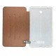 Чехол-книжка Folio для Samsung Т230, T231, T235 Galaxy Tab 4, 7", коричневая