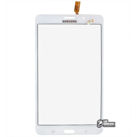 Тачскрін для планшету Samsung T230 Galaxy Tab 4 7.0, T231 Galaxy Tab 4 7.0 3G, T235 Galaxy Tab 4 7.0 LTE, білий, (версія 3G)