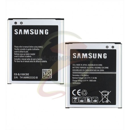 Аккумулятор (EB-BJ100CBE) для Samsung J100H (J1), Емкость 1850 mAh Li-Ion