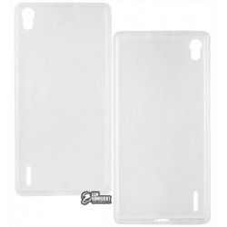 Чехол защитный для Huawei Ascend P7, силикон+пластик