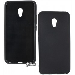 Чехол защитный для Meizu M5, силиконовый, с текстурой кожи