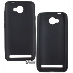 Чехол защитный для Huawei Ascend Y3 II, силиконовый, черный