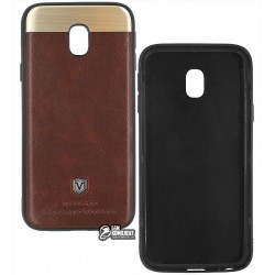 Чехол Ococ для Samsung J320H/DS Galaxy J3 (2016), кожзам