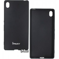 Чехол iPaky для Sony E6533 Xperia Z3+ DS, E6553 Xperia Z3+, Xperia Z4, силиконовый, черный