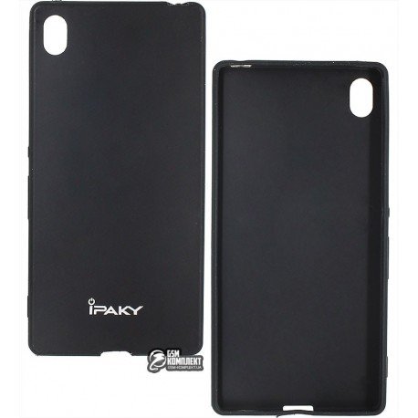 Чехол iPaky для Sony E6533 Xperia Z3+ DS, E6553 Xperia Z3+, Xperia Z4, силиконовый, черный