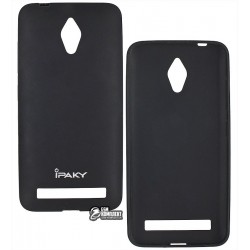 Чехол защитный iPaky для Asus ZenFone Go, силиконовый, черный