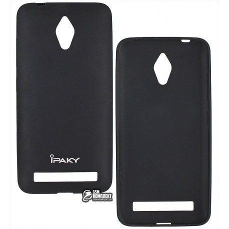 Чехол защитный iPaky для Asus ZenFone Go, силиконовый, черный