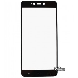 Загартоване захисне скло для Xiaomi Redmi Note 5A, 0,26 мм 9H, 2.5D, чорне Загартоване захисне скло для Xiaomi Redmi Note 5A, 0,26 мм 9H, 2.5D, чорне