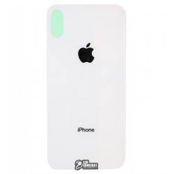 Задня панель корпусу для Apple iPhone X, белая Задня панель корпусу для Apple iPhone X, белая