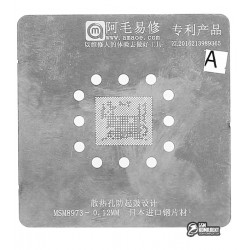 Amaoe BGA трафарет Qualcomm MSM8937/MSM8973/MSM8917/MSM8940 0.12mm