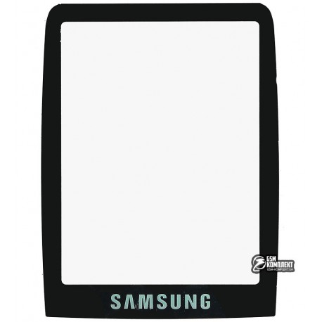 Стекло корпуса для Samsung D820, черный