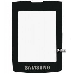 Стекло корпуса для Samsung D900, черный