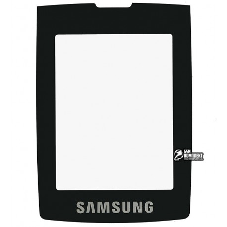 Стекло корпуса для Samsung D900, черный