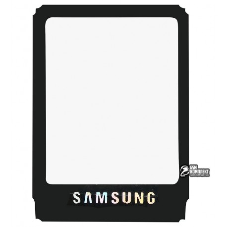 Скло корпусу для Samsung E250, чорний