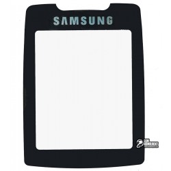 Скло корпусу для Samsung E630, чорний