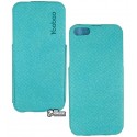 Шкіряний Чохол Yoobao Fashion для iiPhone 5 / 5S блакитний колір