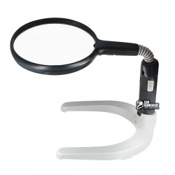 Линза настольная MG83021-1 с LED-подсветкой, d=105 мм, 2x; d=25 мм, 4x Линза настольная MG83021-1 с LED-подсветкой, d=105 мм, 2x; d=25 мм, 4x