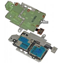 Коннектор SIM-карты для Samsung I9300 Galaxy S3, коннектор карты памяти, со шлейфом