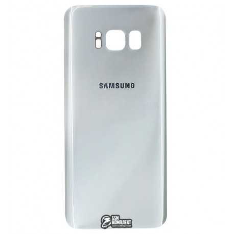 Задняя панель корпуса для Samsung G950F Galaxy S8, серебристая, original (PRC), arctic silver