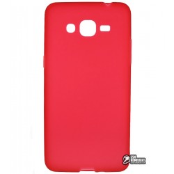 Чехол защитный для Samsung G530, силиконовый, красный