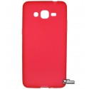 Чехол для Samsung G530 Galaxy J2 Prime, силиконовый, красный