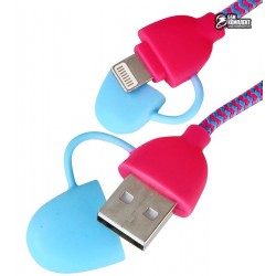 Кабель Lightning, BASEUS Button для iPhone 5/6/7