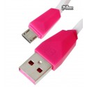 Кабель Micro-USB - USB, Remax Aliens, 1 метр