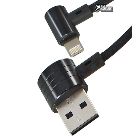 Кабель Lightning + Micro USB, Baseus T-type, 2 в 1, черный