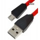 Кабель Remax Aliens, microUSB, 1 метр