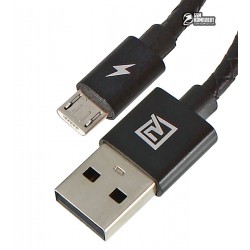 Кабель Micro USB, Remax Jewellery RC-058m, черный