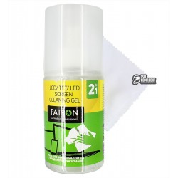Набор для чистки экранов PATRON F4-016 2в1 (Гель 200мл+Салфетка)