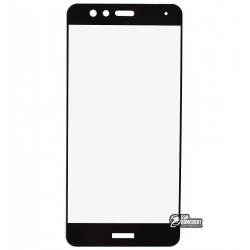 Закаленное защитное стекло для Huawei P10 Lite, 0,26 мм 9H, 2.5D, черное