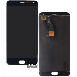 Дисплей для Meizu M1 Metal, черный, с сенсорным экраном (дисплейный модуль), original (PRC)