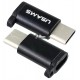 Переходник с Micro USB (male) на Type-C (female) Usams US-SJ153 с прорезью под ремешок