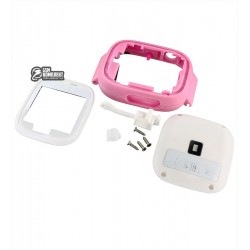 Корпус для детских часов Q90, TW3, розовый Корпус для детских часов Q90, TW3, розовый