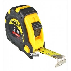 Рулетка магнитная обрезиненная Sigma 5м 3823051