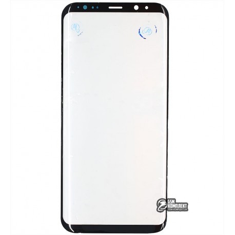 Стекло корпуса для Samsung G955F Galaxy S8 Plus, черное