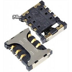 Коннектор SIM-карты для Samsung G355H Galaxy Core 2 Duos
