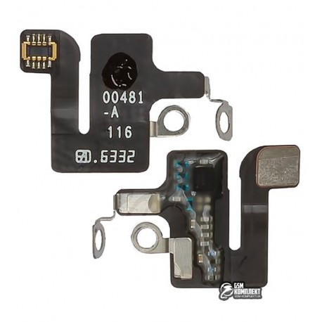 Шлейф для Apple iPhone 7, Wi-Fi антенны, с компонентами