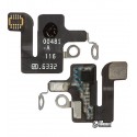 Шлейф для iPhone 7, Wi-Fi антенны, с компонентами